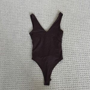 Vuori Deep Brown Women's Bodysuit